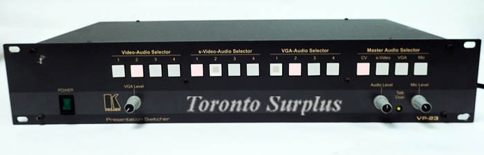 Kramer VP-23 / VP23 Presentation and Multimedia Switcher,