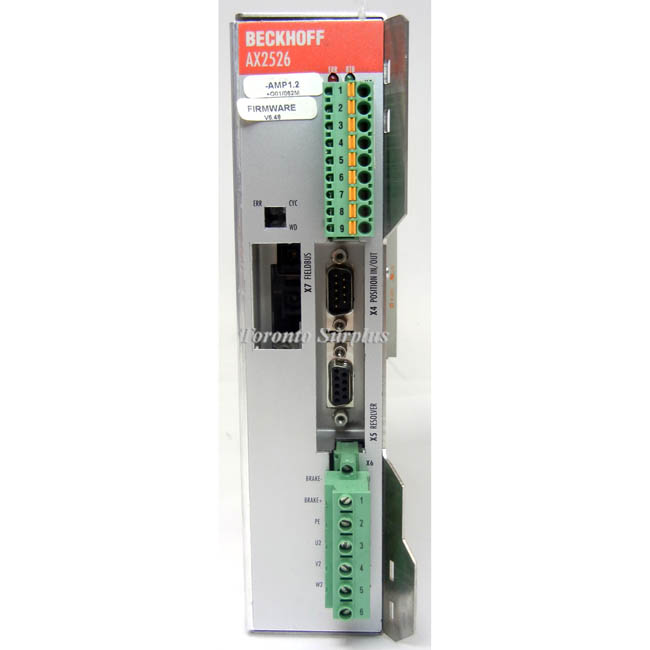 Beckhoff AX2526 Axis Module AX2526-B200