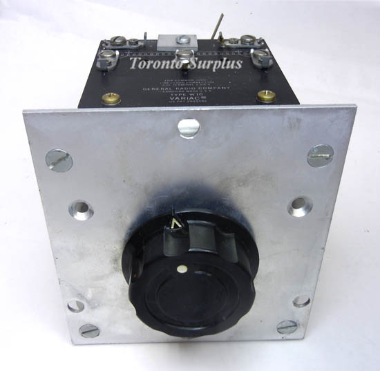 General Radio W10 Open Type Variable Transformer / Variac 0-140V, 10A, 1.56kVA