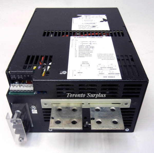 as 18.0 - 29.4 VDC 75A max Lambda LZS-1500-3 Regulated Power Supply, Input 115/230 VAC 47-63Hz 30A RMS MAX