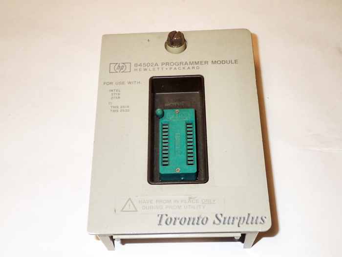 HP 64502A / Agilent 64502A Programmer Module