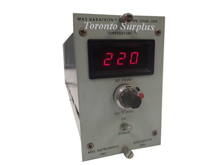 MKS Baratron Instruments Type 170M-39A, Pressure Meter Controller Module