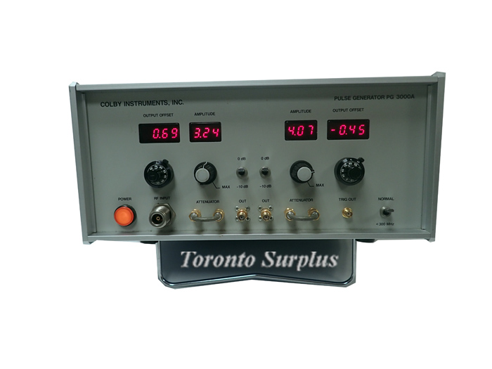 Colby Instruments PG-3000A 10MHz - 3000MHz Dual Output Pulse Generator