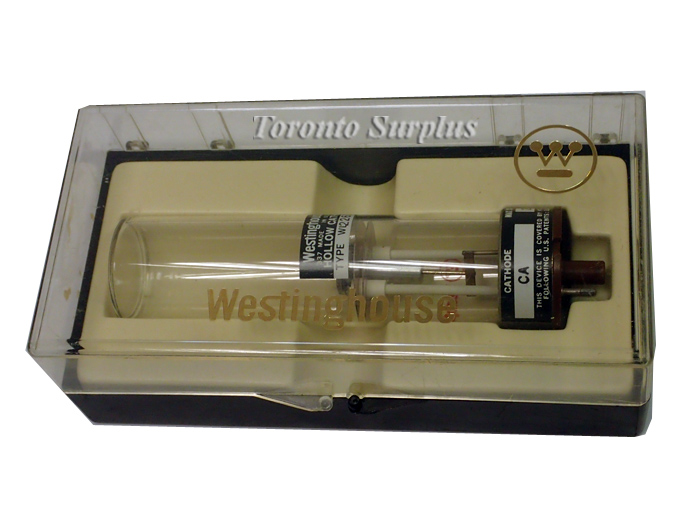 Westinghouse WL-22610A Hollow Cathode Tube Lamp Atomic Absorption, 20mA / NOS