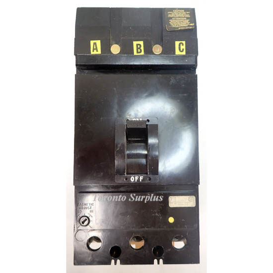 Square D KA36150 150A Thermal-Magnetic Circuit Breaker