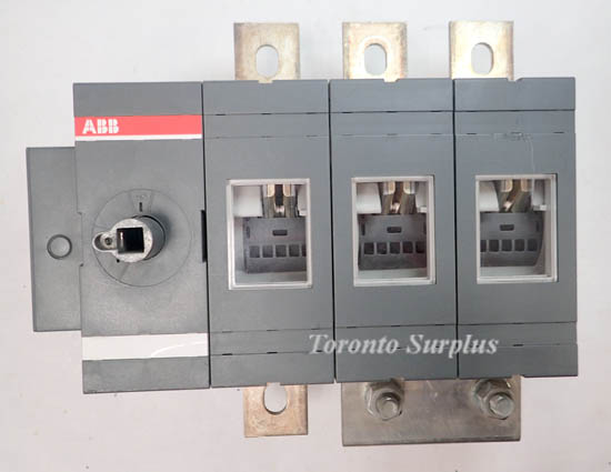 ABB OT600U03 Disconnect Switch 600V AC, 600A, 3 Pole
