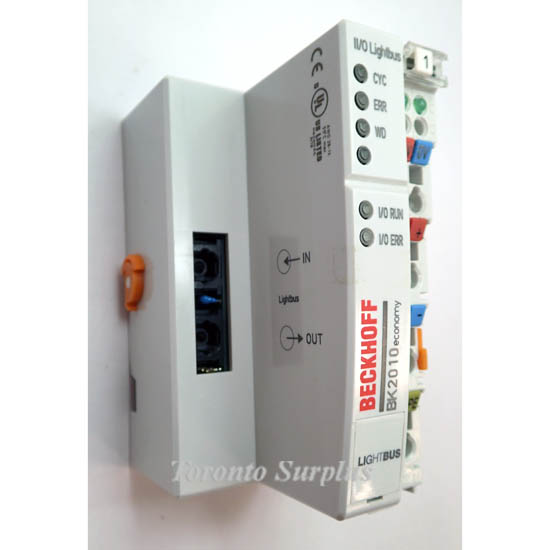 Beckhoff BK2010 Lightbus Coupler 2.5 Mbaud
