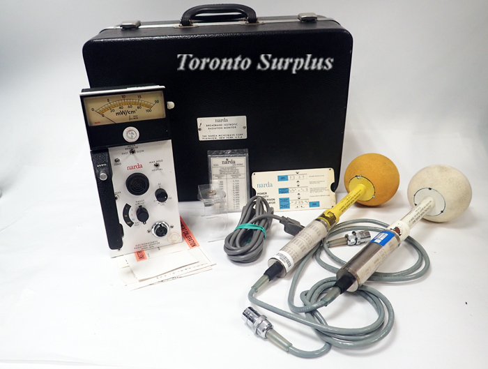 Narda 8616 Broadband Isotropic Radiation Monitor 30dB, with 8623B Probe, 8621 Probe & More