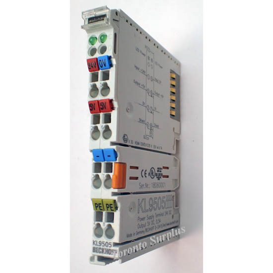 Beckhoff KL9505 Power Supply Unit Terminal 5V DC