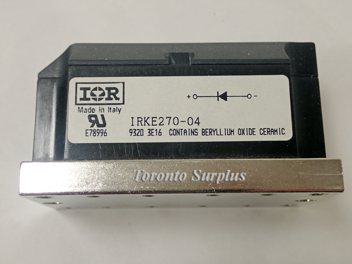 International Rectifier IRKE270-04 MAGN-A-pak Power Module 400V, 270A, BNIB/NOS