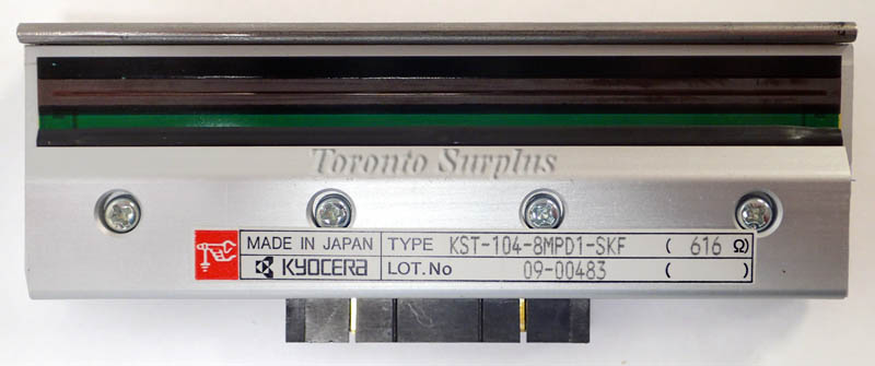 Kyocera KST-104-8MPD1-SFK 616 ohm Thermal Printhead