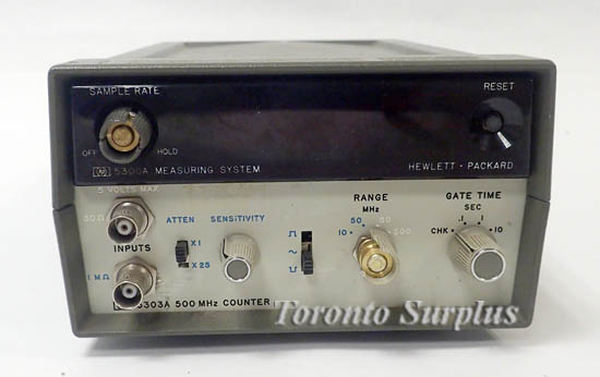 HP 5303A / Agilent 5303A - 500 MHz Counter Module with 5300A Measuring System