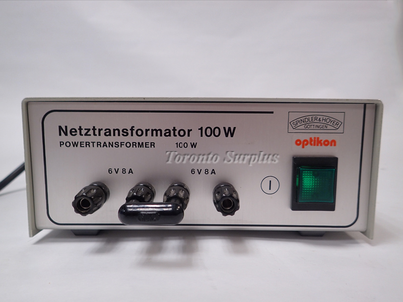 Spindler & Hoyer-Göttingen Netztransformator Power Transformer, 100W 50Hz