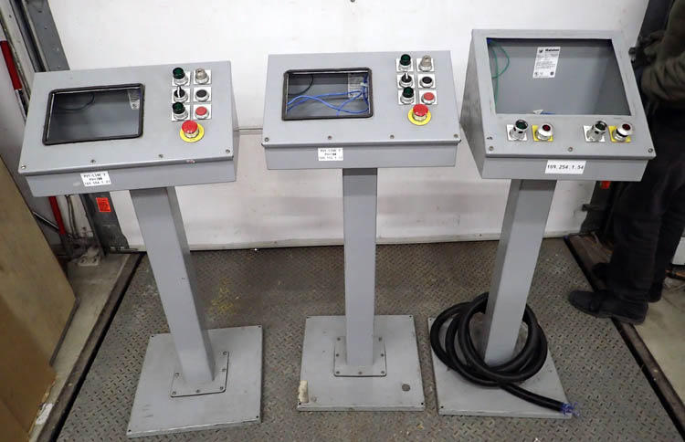 Pedestal Control Panels 45" Tall, 20" x 12" Controller