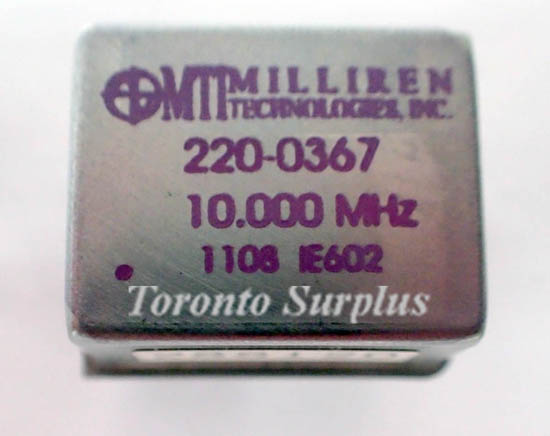 MTI Milliren 10MHz Oven Controlled Crystal Oscillator 220-0367 NEW / NOS