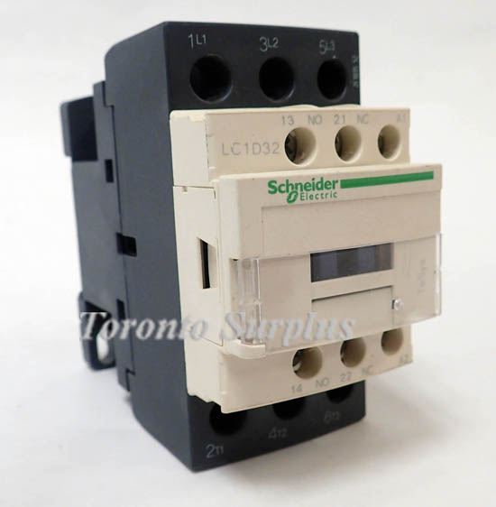 Schneider LC1D32 Contactor, 24 VDC Coil