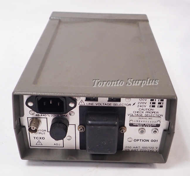 HP 5382A / Agilent 5382A 225 MHz Frequency Counter OPT 001 with 8-Digit Display