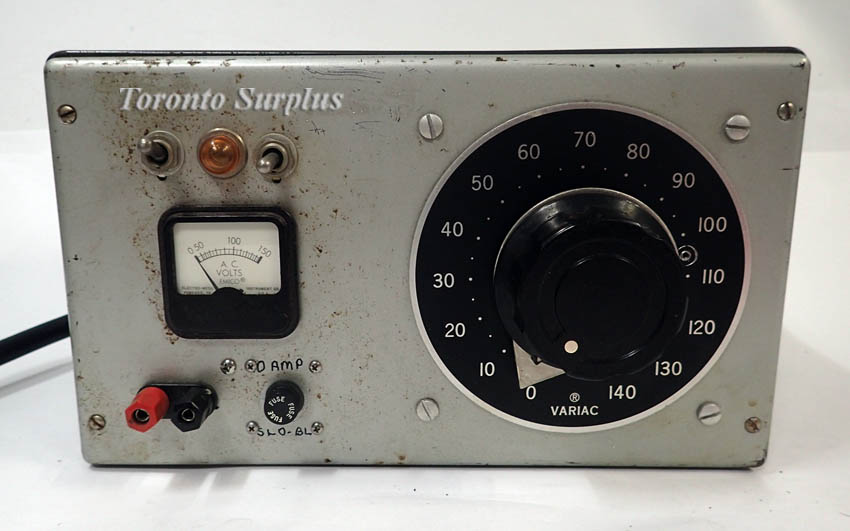 Emico Variac Autotransformer 120V 10A 350Hz