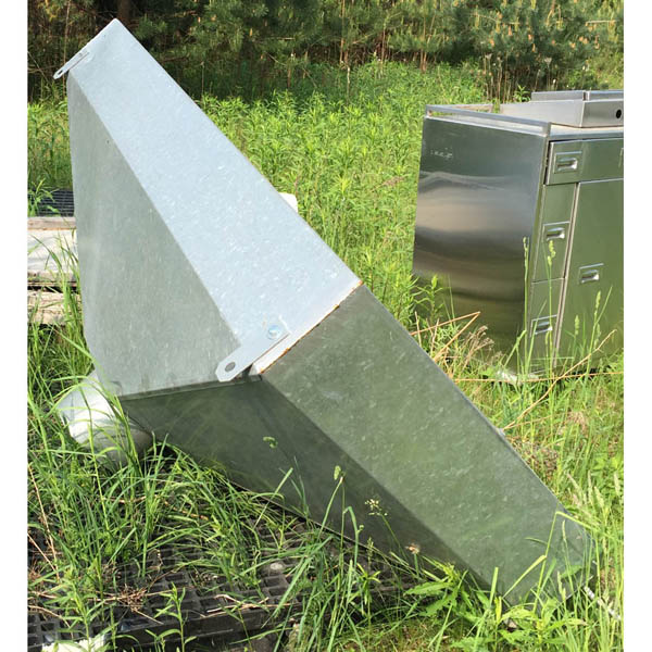 Fume Hood, Exhaust Hood - Coated Steel Section Only, NO Electrical / Electronics