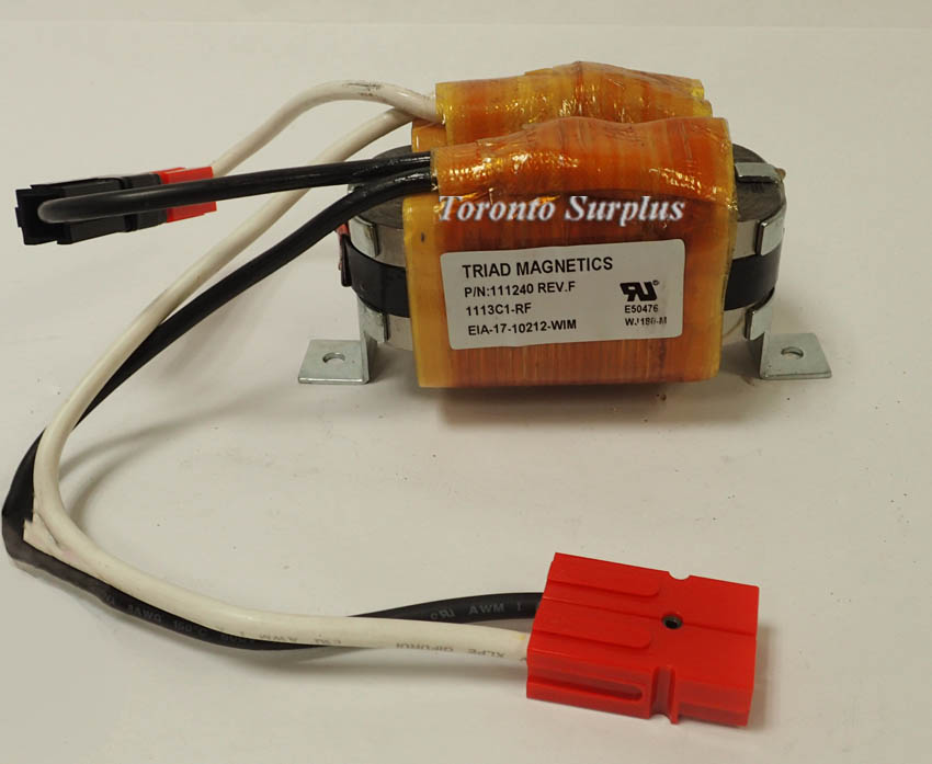 Frost Magnetics FM-8055-C / 100855-C aka Triad Magnetics 111240 / 1113C1-RF 500uH 400A 60Hz 4kV Transformer