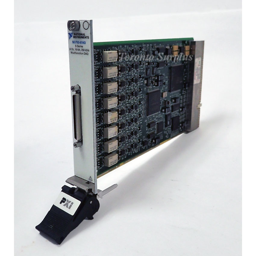 National Instruments NI PXI-6143 S Series 8 Channel 16 Bit 250kS/s Multifunction DAQ