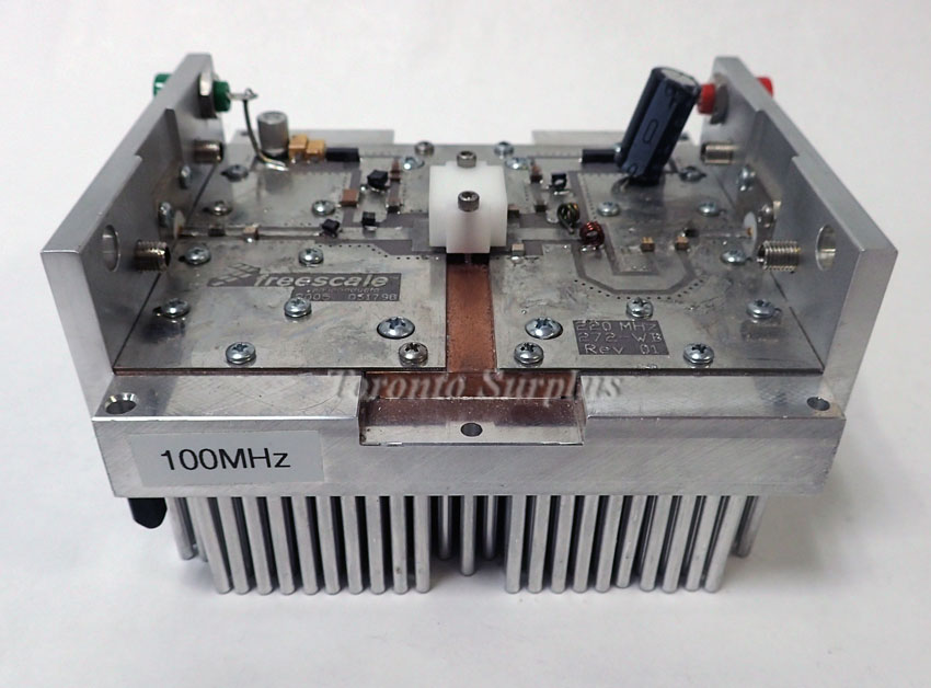 Freescale 300W Developers Power Amplifier Modified to 100MHz