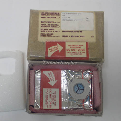 Rotron 034866 Vaneaxial Fan Mil-Spec NSN: 4140-01-323-3983 BNIB / NOS