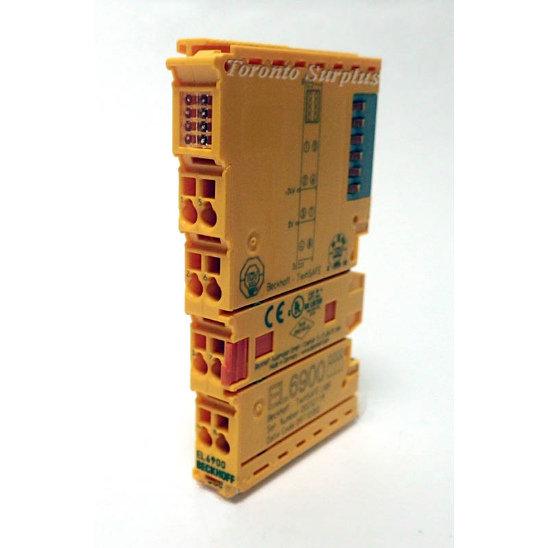 Beckhoff EL6900 TwinSAFE Failsafe Logic Bus Terminal, 24VDC