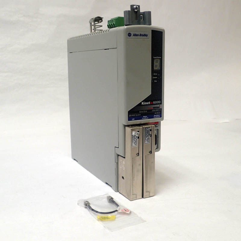 Allen Bradley Kinetix 6000 2094-BM01-S Ser.B 9A mtr f/w: V1.111 w/2090-K6CK x2