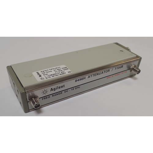 HP 8496H / Agilent 8496H Attenuator DC to 18 GHz, W 100dB/ Opt 002