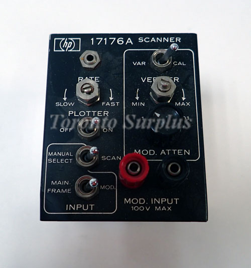HP 17176A / Agilent 17176A Scanner Module Input: 100V Max