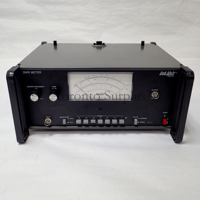 Lab-Volt / LabVolt 9502-00 SWR Meter 0-70dB (SWR: 1 to 3200) - Training / Education