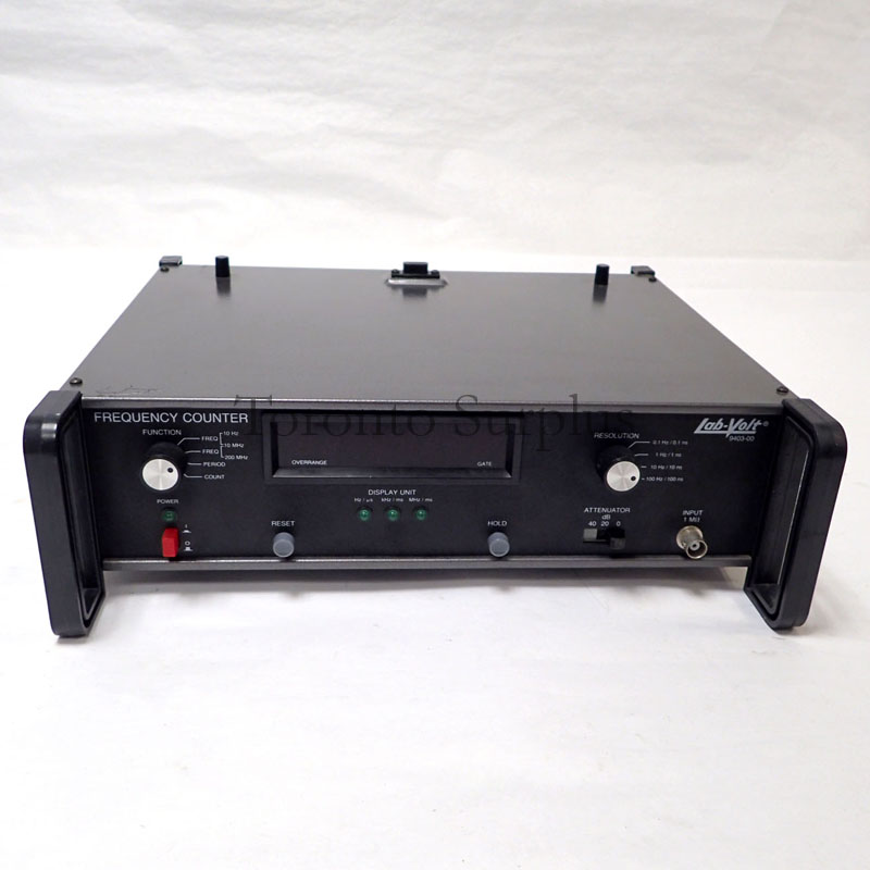 Lab-Volt / LabVolt 9403-00 Frequency Counter 10 Hz -100 MHz , 10 MHz-200 MHz - Training / Education