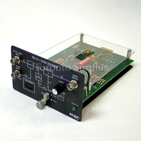 Lab-Volt / LabVolt 9455-00 Delta/CVSD Decoder for Digital Communications Training Systems - Training / Education