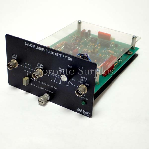 Lab-Volt / LabVolt 9427-00 Synchronous Audio Generator for Digital Communications Training Systems - Training / Education
