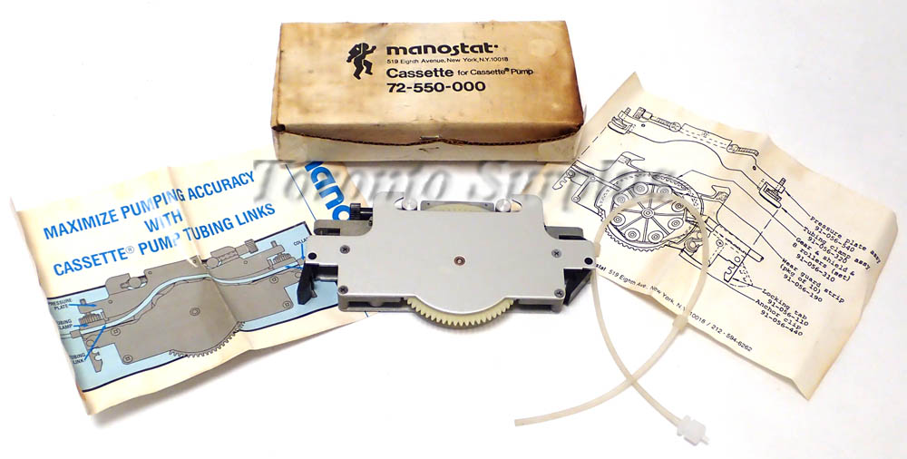 Manostat Cassette 72-550-000 for Cassette Pump