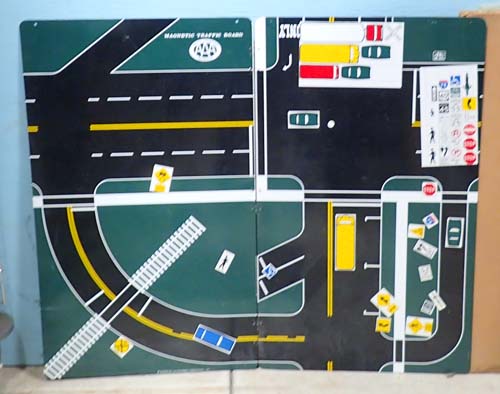 Magnetic Traffic Training Board
