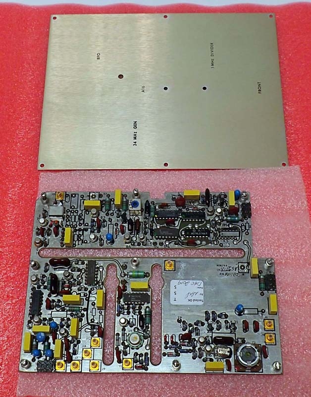 Racal RA6778C Communications Receiver Model A16 A08744 Rev B2 34 MHz Generator Module