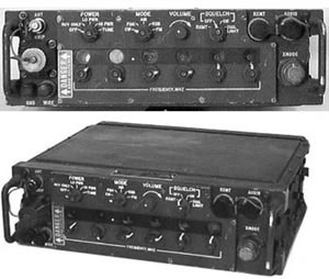 Cincinatti AN/PRC-70, PRC70, RT-1133 HF/VHF Transceiver (Missing Power Supply Board)