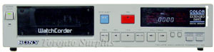 Sony EVT-820 WatchCorder 8mm Color Time Lapse Video Cassette Recorder