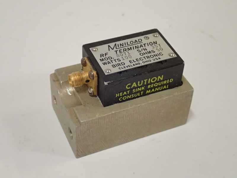 Bird Electric 8071 Miniload RF Termination 100W 50Ω - Coax Resistor/Dummy Load