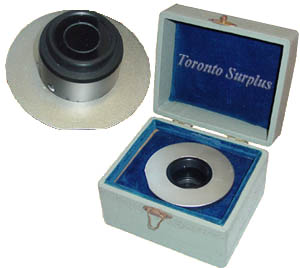 zo Reichert U.V. 6 UV6 Dark Field Darkfield UV Condenser Objective in Original Case - Vintage, Made in Austria