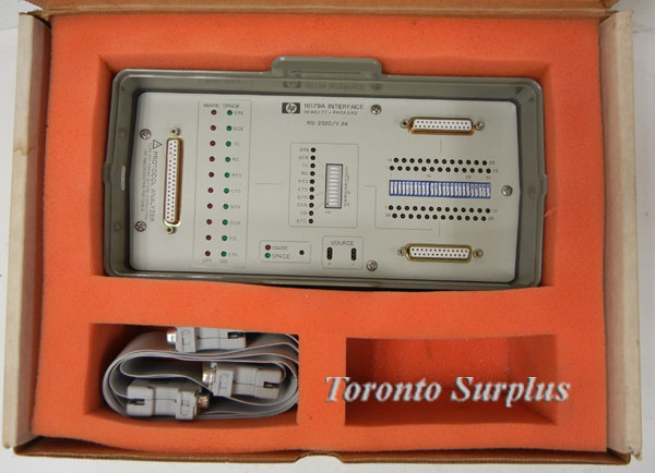 HP 18179A / Agilent 18179A Interface with patch cable, NIB / NOS