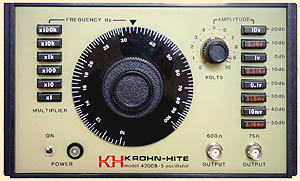 Krohn-Hite 4200B -5 4200 series Oscillator 10 Hz - 10 MHz
