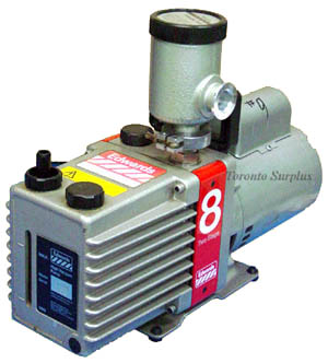 Edwards E2M8 / E2M-8 Dual Stage Rotary Vane Vacuum Pump