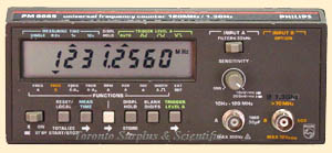 Philips PM6669 /436 High Precision Frequency Counter GPIB (like Fluke PM6669/436) w/GPIB 0.1 Hz-1.1 GHz