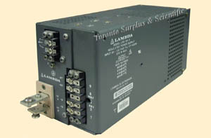 Output: 2Vdc, 60A Lambda LRS-55-2 Power Supply, Enclosed Frame, Switching Type, AC Input 47-440 Hz