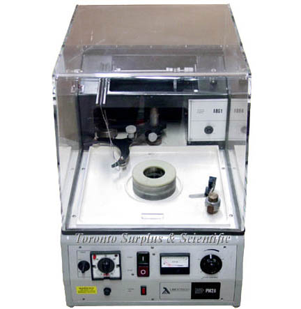 Logitech PM2A Precision Lapping & Polishing Machine, Single Sided Lapper with ABS1 Abrasive Autofeed System - For Parts or Repair, SEE DESCRIPTION