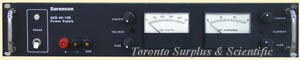 a 40V, 13A Sorensen DCR40-13B Programmable Power Supply, 0-40 VDC, 0-13 Amp
