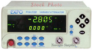 Exfo GO FVA-3100-DEI Variable Attenuator 62.5/125µm 700 to 1350nm GPIB + RS232
